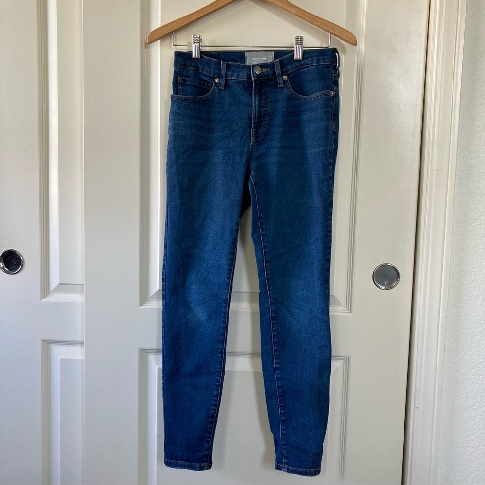 Everlane Dark Blue Skinny Jeans